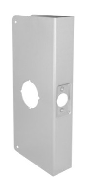 Show details for Don-Jo 2-10B-CW Wrap Around Plate For Cylindrical Lock W/ 2-1/8" hole - Oil Rubbed Bronze 2 CW